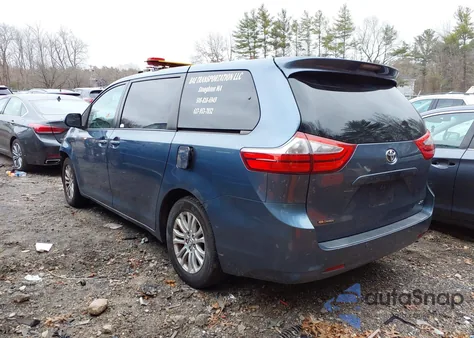 2015 Toyota Sienna Xle 8 Passenger from USA, damaged, VIN 5TDYK3DC2FS628909